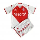 Camiseta Monaco Primera Nino 2022/2023