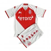 Camiseta Monaco Primera Nino 2022/2023
