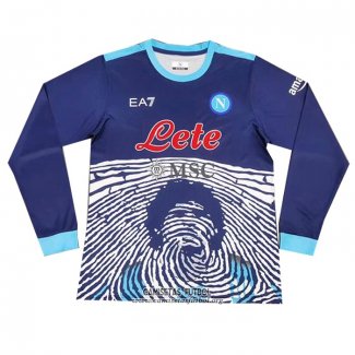 Camiseta Napoli Maradona Special Manga Larga 2021/2022