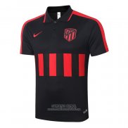 Camiseta Polo del Atletico Madrid 2020/2021 Negro