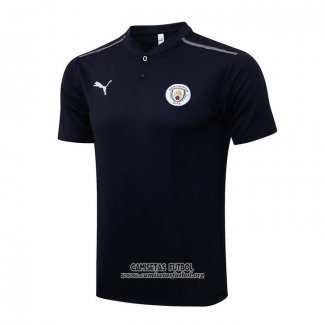 Camiseta Polo del Manchester City 2021-2022 Azul