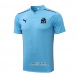 Camiseta Polo del Olympique Marsella 2021/2022 Azul