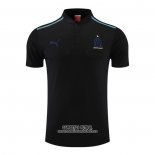 Camiseta Polo del Olympique Marsella 2022/2023 Negro