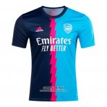 Camiseta Pre Partido del Arsenal 2023 Azul