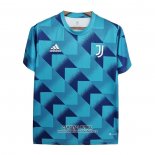 Camiseta Pre Partido del Juventus 2022 Azul