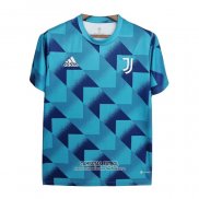 Camiseta Pre Partido del Juventus 2022 Azul