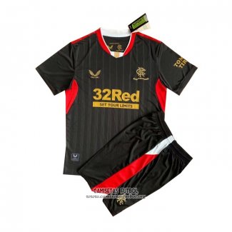 Camiseta Rangers Segunda Nino 2021/2022