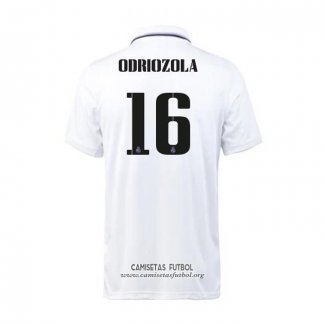 Camiseta Real Madrid Jugador Odriozola Primera 2022/2023