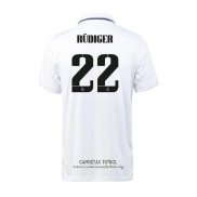 Camiseta Real Madrid Jugador Rudiger Primera 2022/2023