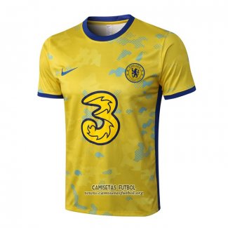 Camiseta de Entrenamiento Chelsea 2022/2023 Amarillo
