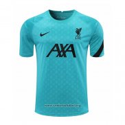 Camiseta de Entrenamiento Liverpool 2020/2021 Azul