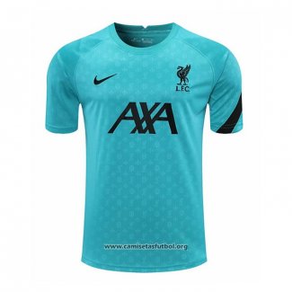 Camiseta de Entrenamiento Liverpool 2020/2021 Azul