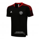 Camiseta de Entrenamiento Manchester United 2021/2022 Negro