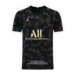 Camiseta de Entrenamiento Paris Saint-Germain Jordan 2021 Negro