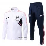 Chandal de Chaqueta del Arsenal Nino 2022/2023 Blanco