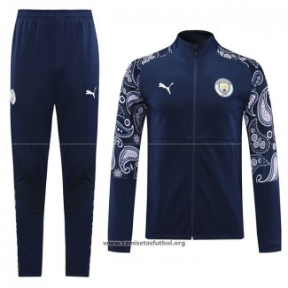 Chandal de Chaqueta del Manchester City 2020/2021 Azul