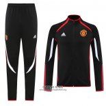 Chandal de Chaqueta del Manchester United Teamgeist 2021/2022 Negro