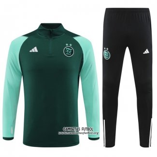 Chandal de Sudadera del Argelia 2023/2024 Verde