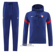 Chandal de Sudadera del Atletico Madrid 2021/2022 Azul