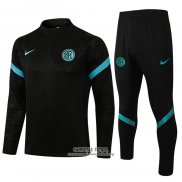 Chandal de Sudadera del Inter Milan 2021/2022 Negro