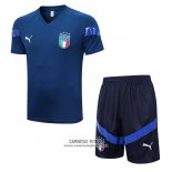 Chandal del Italia Manga Corta 2022/2023 Azul - Pantalon Corto