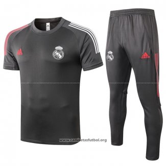 Chandal del Real Madrid Manga Corta 2020/2021 Gris