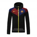 Chaqueta con Capucha del Barcelona 2020/2021 Negro