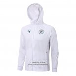 Chaqueta con Capucha del Manchester City 2021/2022 Blanco