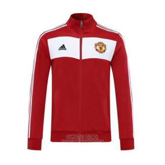 Chaqueta del Manchester United Retro 2020/2021 Rojo