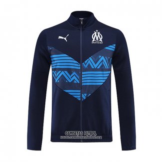 Chaqueta del Olympique Marsella 2022/2023 Azul