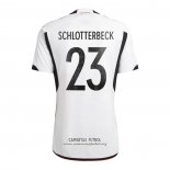 Camiseta Alemania Jugador Schlotterbeck Primera 2022