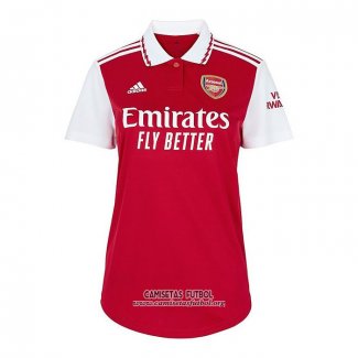 Camiseta Arsenal Primera Mujer 2022/2023