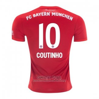 Camiseta Bayern Munich Jugador Coutinho Primera 2019/2020