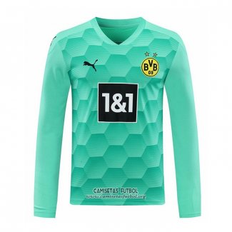 Camiseta Borussia Dortmund Portero Manga Larga 2020/2021 Verde