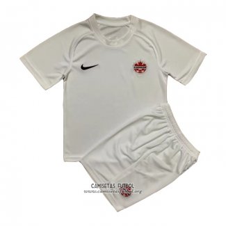 Camiseta Canada Segunda Nino 2022