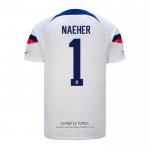 Camiseta Estados Unidos Jugador Naeher Primera 2022