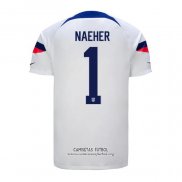 Camiseta Estados Unidos Jugador Naeher Primera 2022
