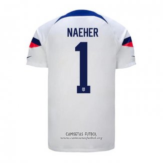 Camiseta Estados Unidos Jugador Naeher Primera 2022