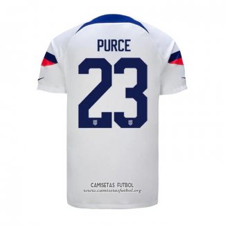 Camiseta Estados Unidos Jugador Purce Primera 2022