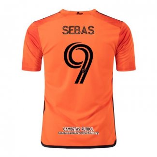 Camiseta Houston Dynamo Jugador Sebas Primera 2023/2024