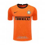 Camiseta Inter Milan Portero 2020/2021 Naranja