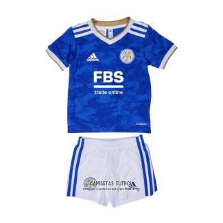 Camiseta Leicester City Primera Nino 2021/2022