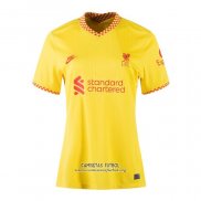 Camiseta Liverpool Tercera Mujer 2021/2022