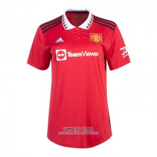 Camiseta Manchester United Primera Mujer 2022/2023