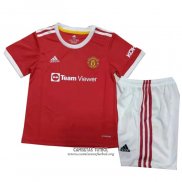 Camiseta Manchester United Primera Nino 2021/2022