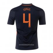 Camiseta Paises Bajos Jugador Virgil Segunda 2020/2021