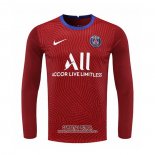 Camiseta Paris Saint-Germain Portero Manga Larga 2020/2021 Rojo