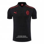 Camiseta Polo del AC Milan 2022/2023 Negro