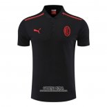 Camiseta Polo del AC Milan 2022/2023 Negro