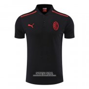 Camiseta Polo del AC Milan 2022/2023 Negro